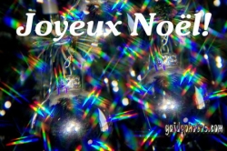 Fröhliche Weihnachten in verschiedenen Sprachen - Französisch